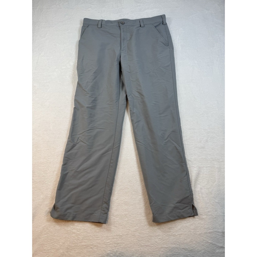 Under Armour Golf Pants Mens 36x30 Gray 1342263 Performance Stretch Lighweight